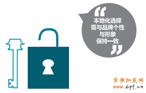 本地化選擇需與品牌個性與形象保持一致