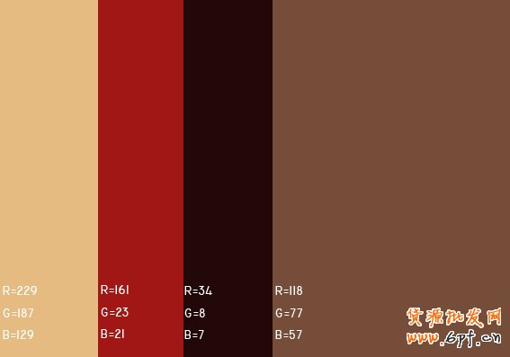 最舒服的顏色搭配值，很有用哦，特別是做設計的??！