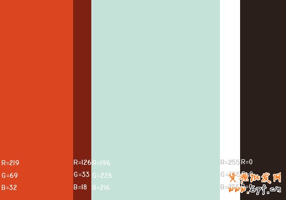 最舒服的顏色搭配值，很有用哦，特別是做設計的??！