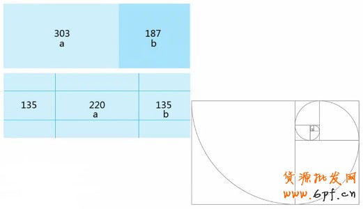 黃金分割在鉆展版式布局中的運(yùn)用（左右結(jié)構(gòu)，三分結(jié)構(gòu)）