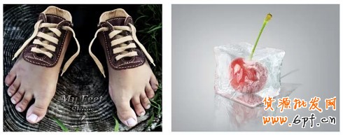 視覺手法：立即吸引住用戶，很快抓住用戶的眼球；